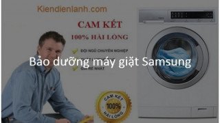 Bảo dưỡng máy giặt Samsung tại nhà Hà Nội