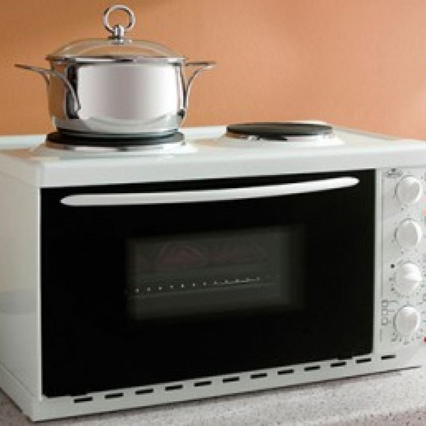 Bếp - lò nướng "siêu" tiết kiệm diện tích