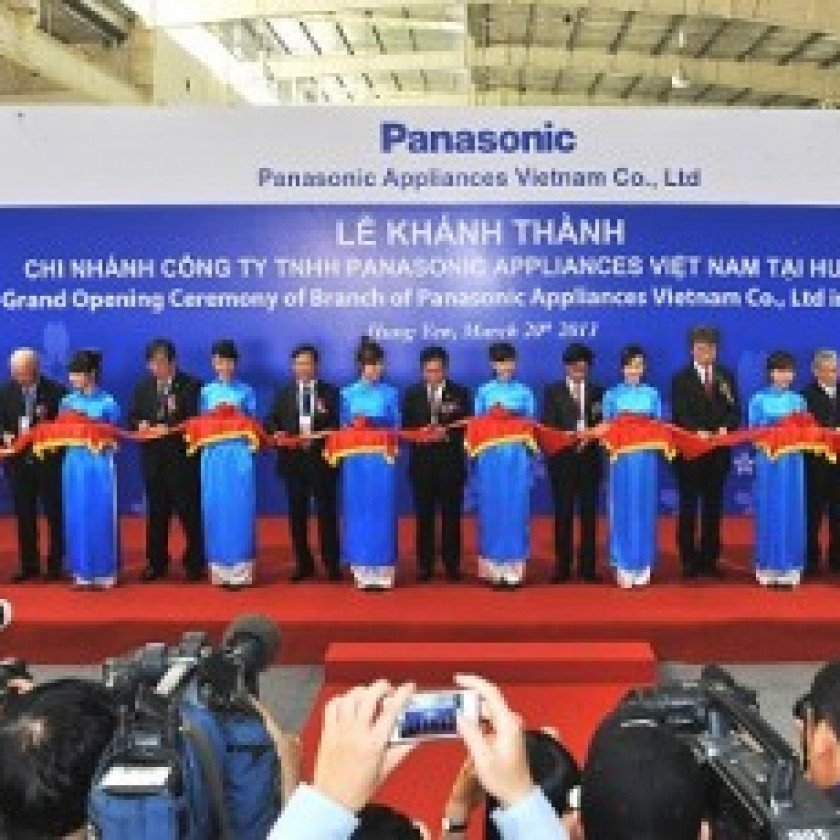 Panasonic mở nhà máy sản xuất máy giặt đầu tiên tại Việt Nam