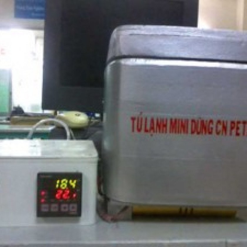 Sinh viên chế tạo thành công tủ lạnh mini