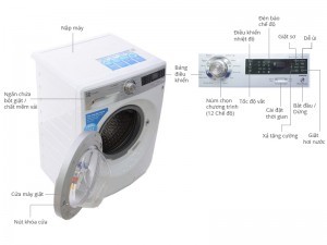 Sửa chữa các lỗi máy giặt electrolux