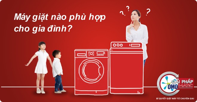 Nên chọn máy giặt cửa trước hay cửa trên cho gia đình1