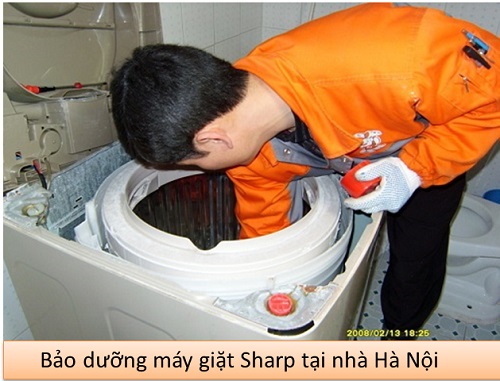 Bảo dưỡng máy giặt Sharp tại Hà Nội